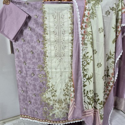 প্রিমিয়াম কটন থ্রি পিস
