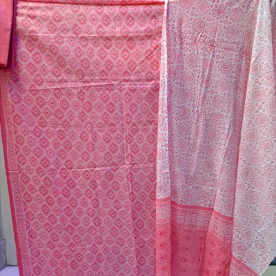 জয়পুরী সুতি থ্রি পিস